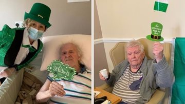 Birmingham care home celebrate St Patricks Day